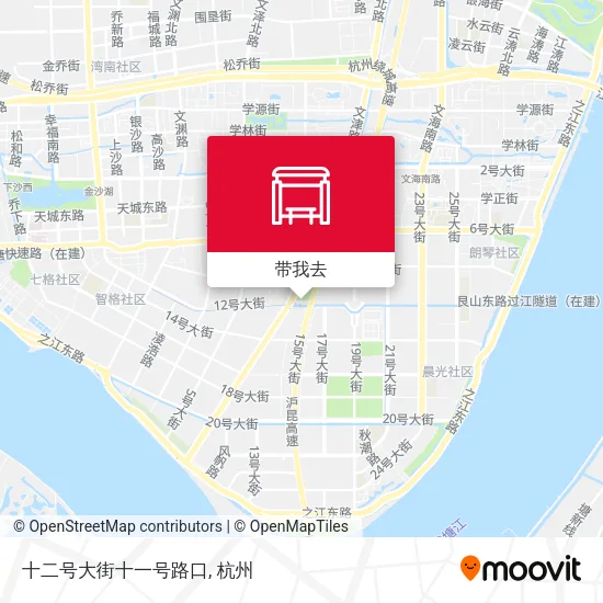 十二号大街十一号路口地图