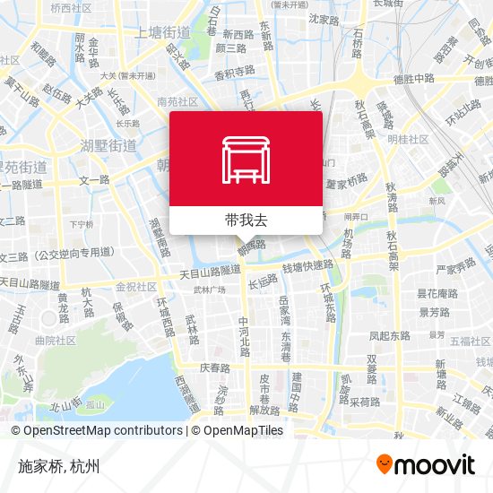 施家桥地图