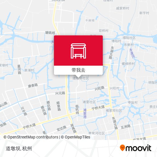 道墩坝地图