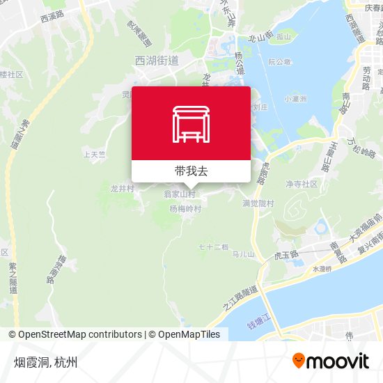 烟霞洞地图
