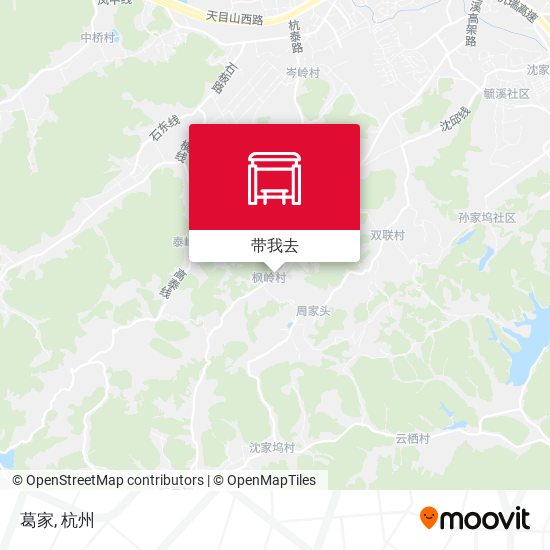 葛家地图