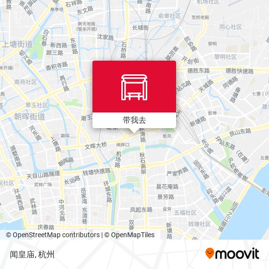 闻皇庙地图