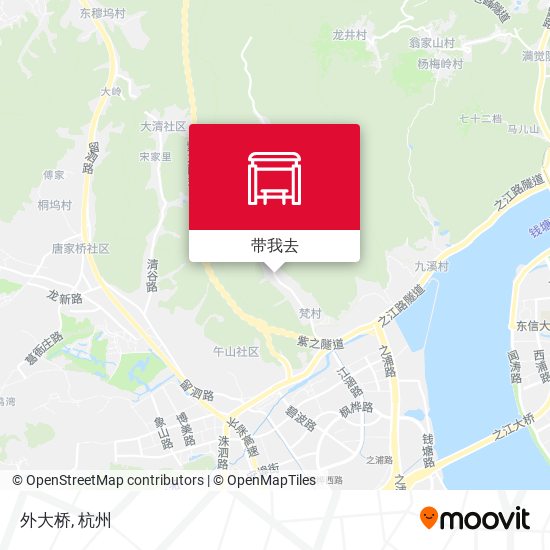 外大桥地图