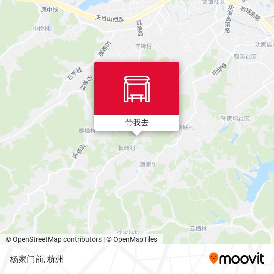 杨家门前地图
