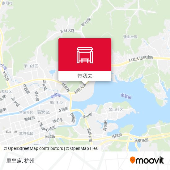 里皇庙地图
