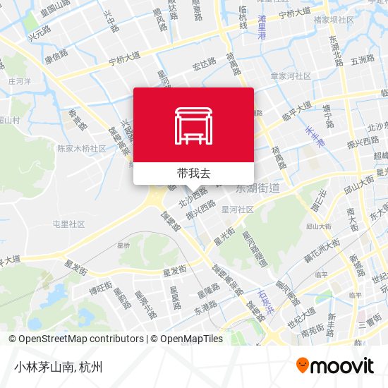 小林茅山南地图