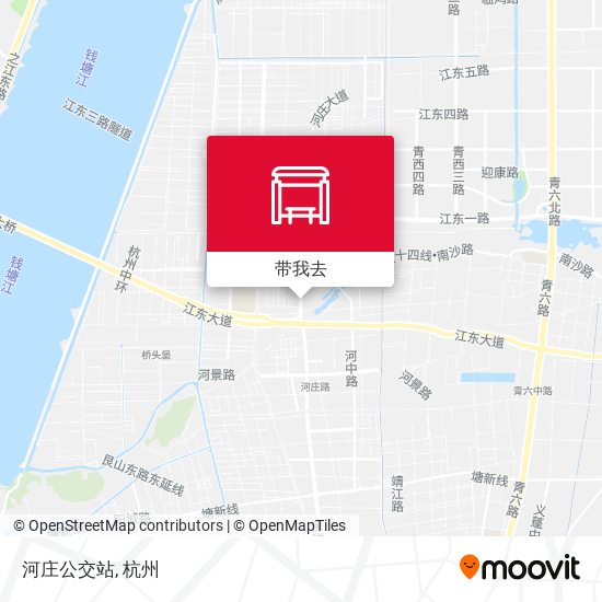 河庄公交站地图