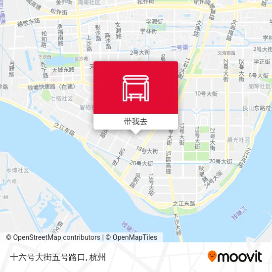 十六号大街五号路口地图