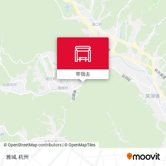 雅城地图