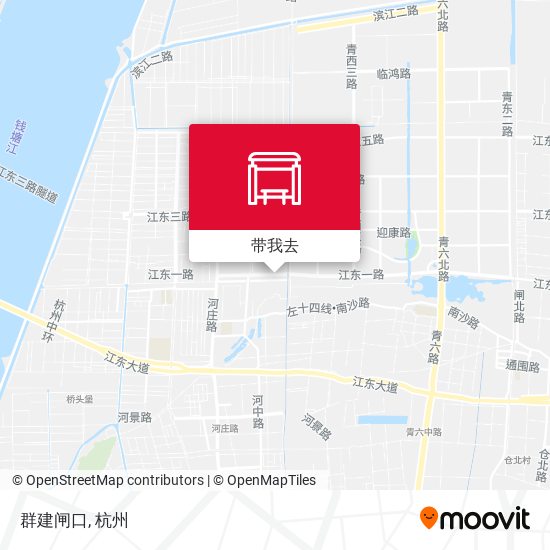 群建闸口地图