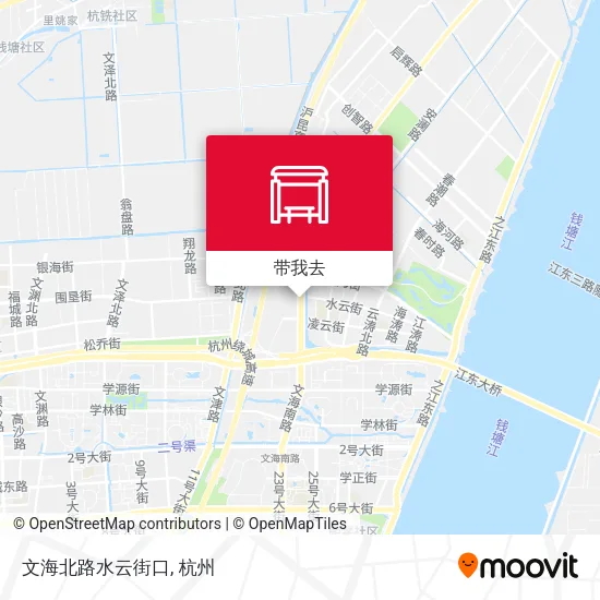 文海北路水云街口地图