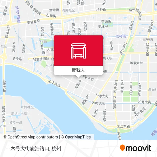 十六号大街凌浩路口地图