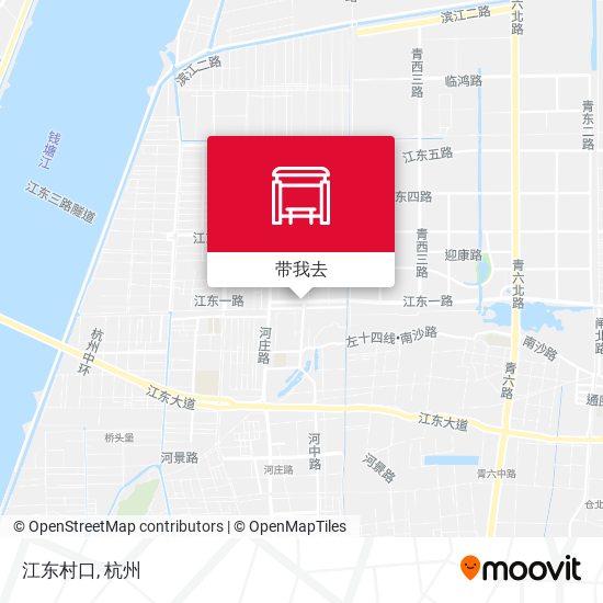 江东村口地图