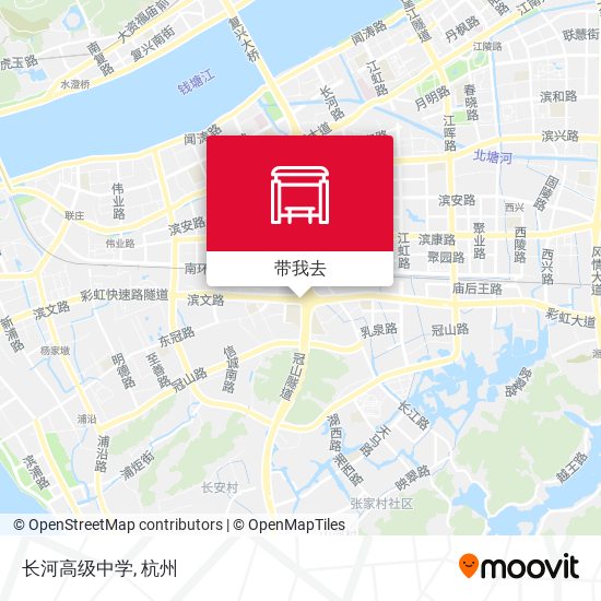 长河高级中学地图