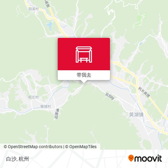 白沙地图