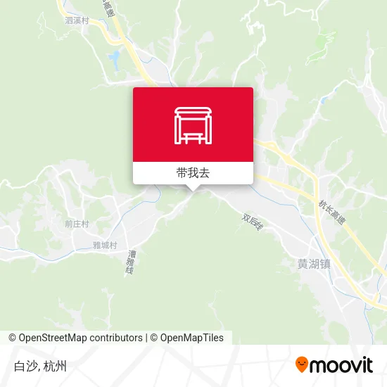 白沙地图