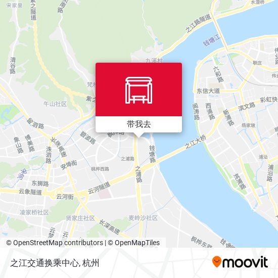 之江交通换乘中心地图