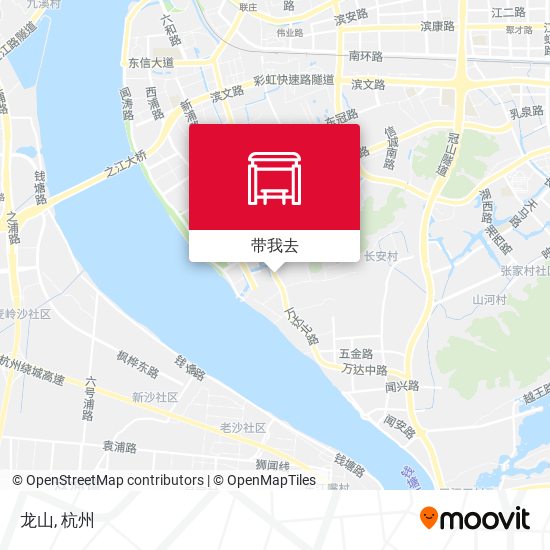 龙山地图
