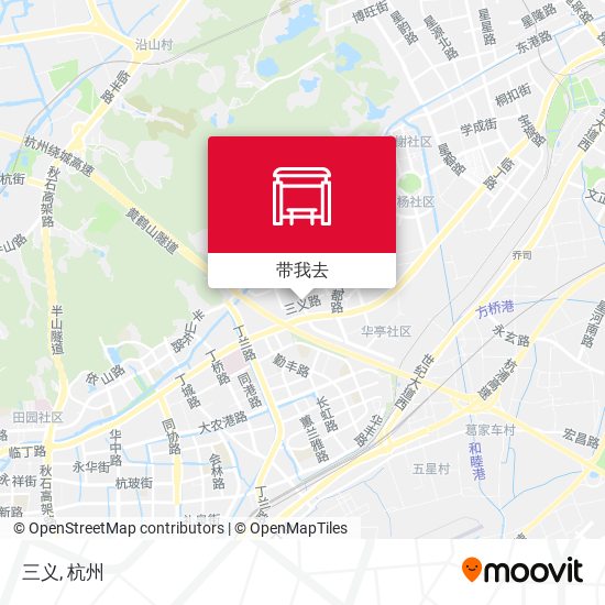 三义地图