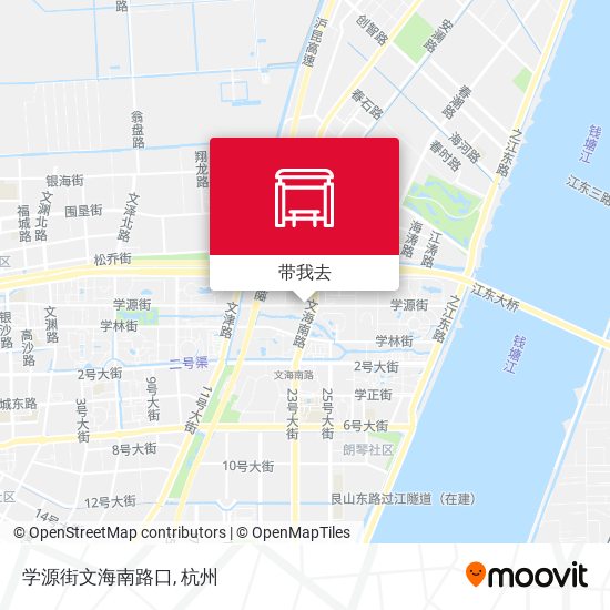 学源街文海南路口地图