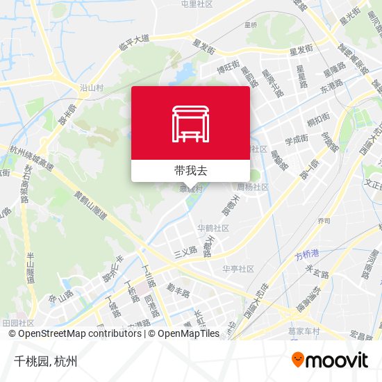 千桃园地图