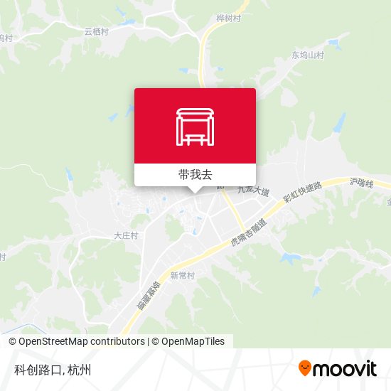 科创路口地图