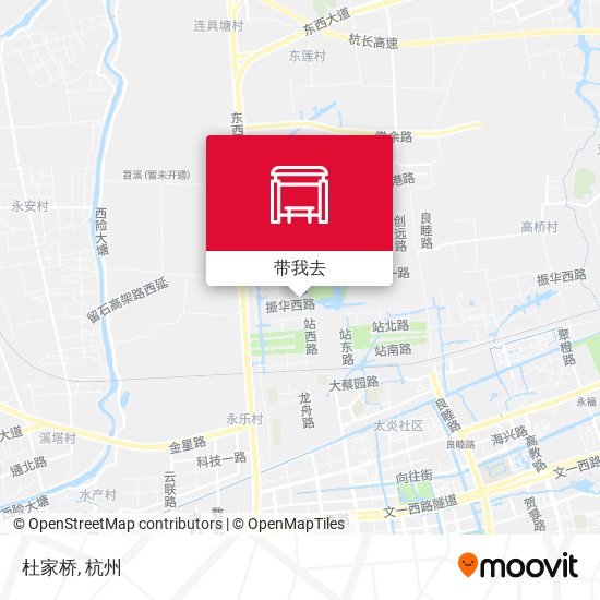 杜家桥地图
