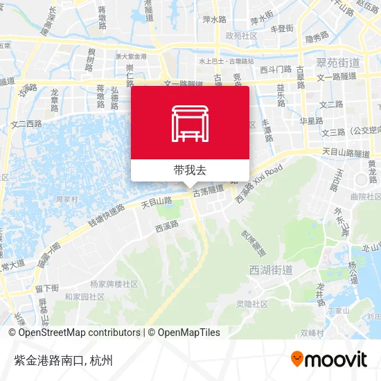 紫金港路南口地图