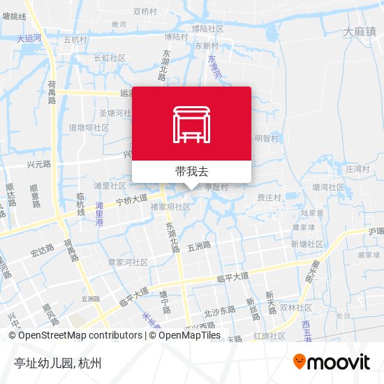 亭址幼儿园地图