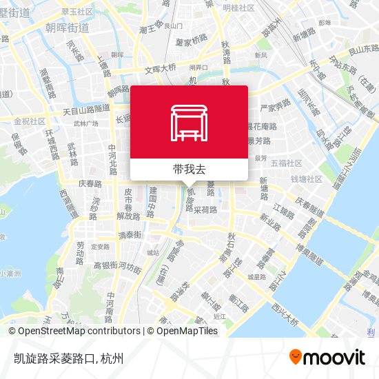 凯旋路采菱路口地图
