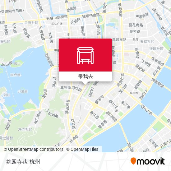 姚园寺巷地图