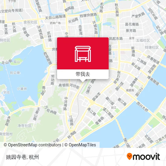 姚园寺巷地图