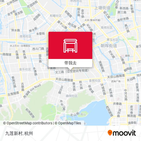 九莲新村地图