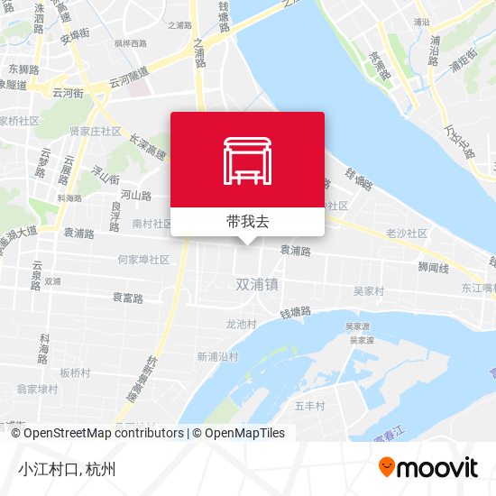 小江村口地图