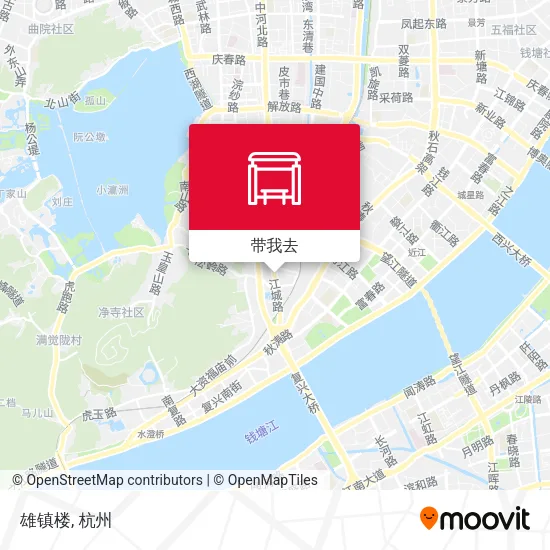 雄镇楼地图