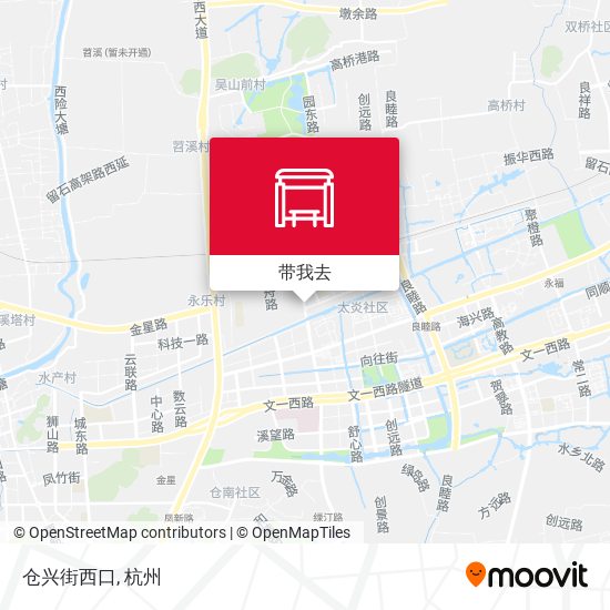 仓兴街西口地图