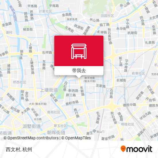 西文村地图