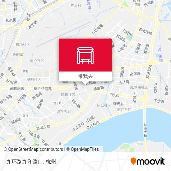 九环路九和路口地图