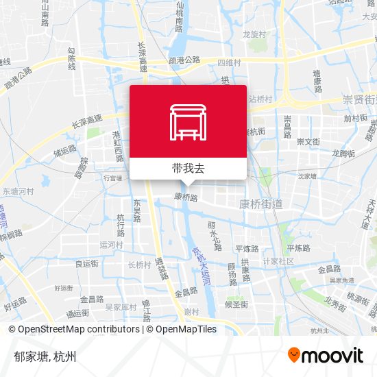 郁家塘地图