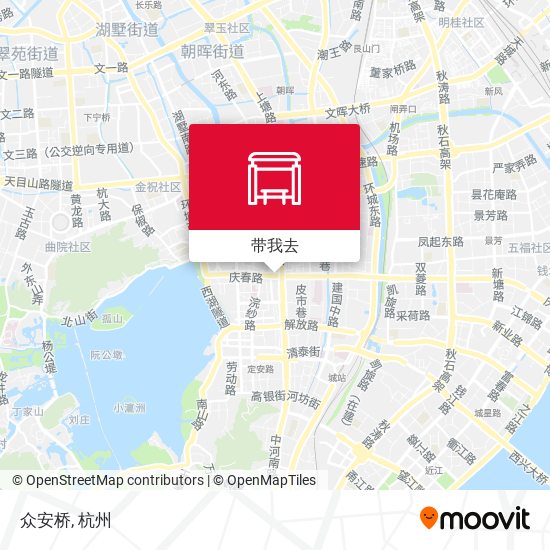 众安桥地图