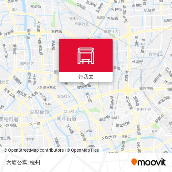 六塘公寓地图