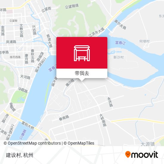 建设村地图