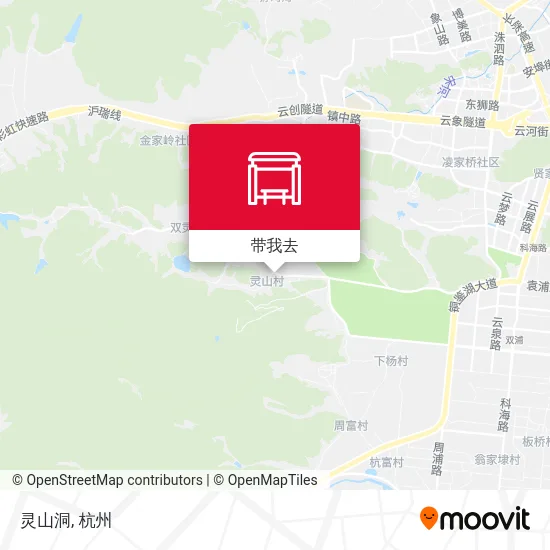 灵山洞地图