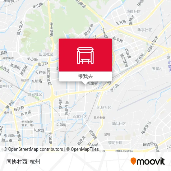 同协村西地图