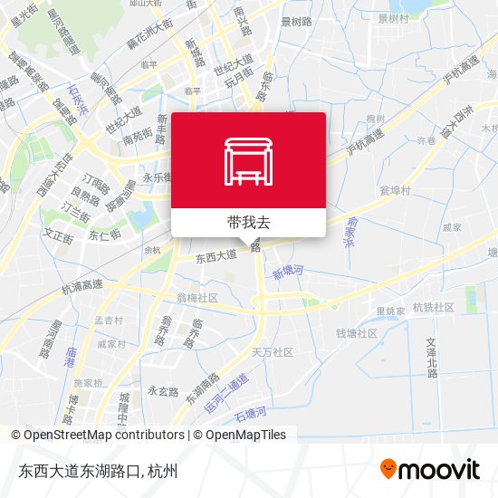 东西大道东湖路口地图