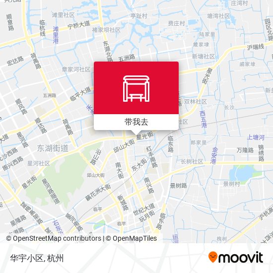华宇小区地图