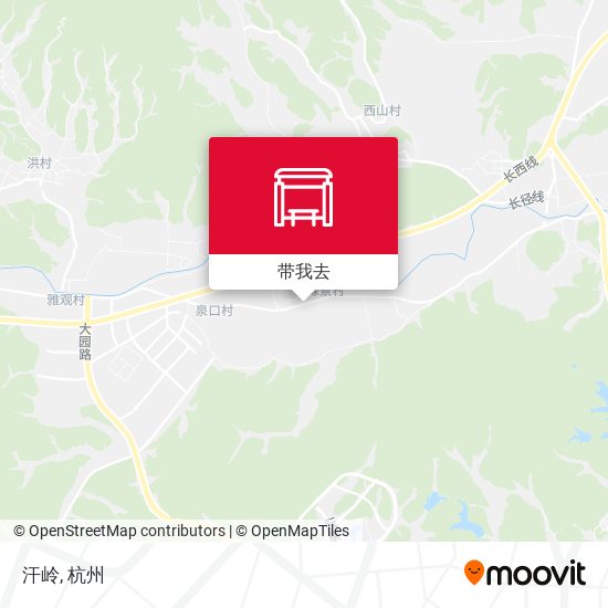 汗岭地图