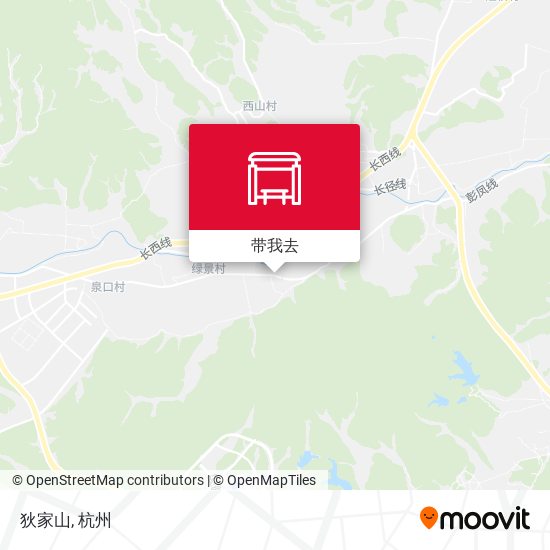 狄家山地图