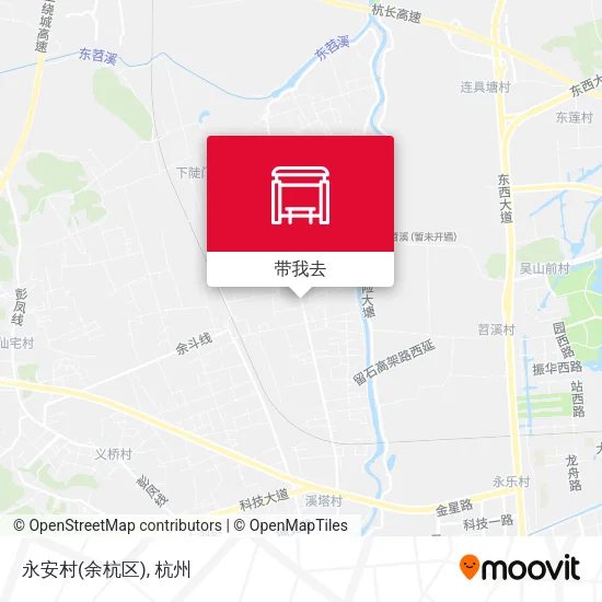 永安村(余杭区)地图