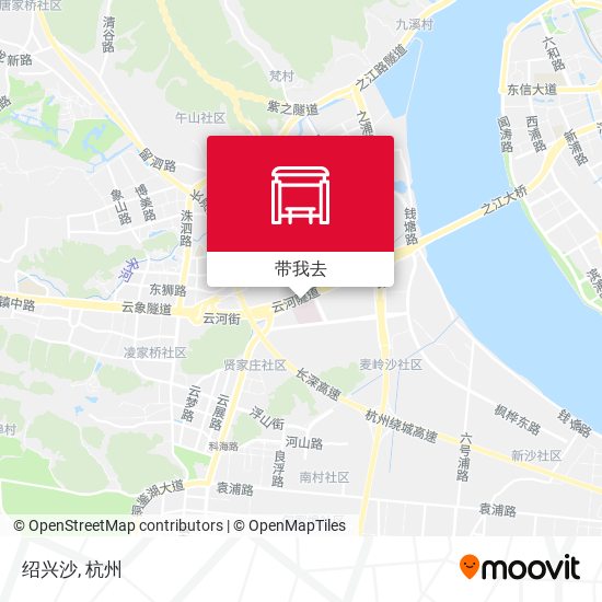 绍兴沙地图